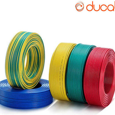 Ducab 2.5mm 100Yards Black Single Core Cable