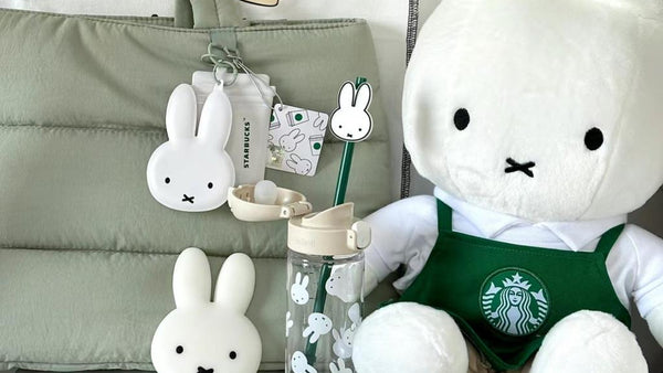 miffy starbucks  is a famous white cartoon bunny created by Dutch artist Dick Bruna in 1955.