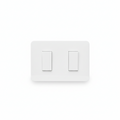 2G 1Way Switch, - White