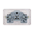 Schneider Electric Switched Socket 2 Gang White