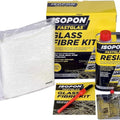 Isopon Fastglas Glass Fibre Repair Large Kit | Fiberglass Repair Kit for Holes, Cracks & Splits | Strong, Lightweight & Weatherproof Repair