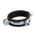 Heavy Duty Pipe Clamp with  Rubber 54mm