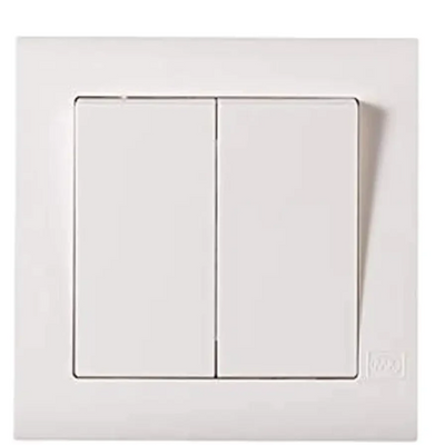 2-gang, 2-way electrical switch