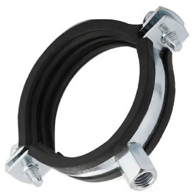 GI hanging clamps with rubber 1 inch