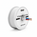 IEKO 3 Core Art 1.5 mm  CCA Wire – 30/0.10 mm Cable, 100 Yards Roll for Electrical Use