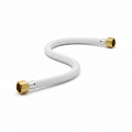 PVC flexible pipe head in gold finish, measuring 60 cm.
